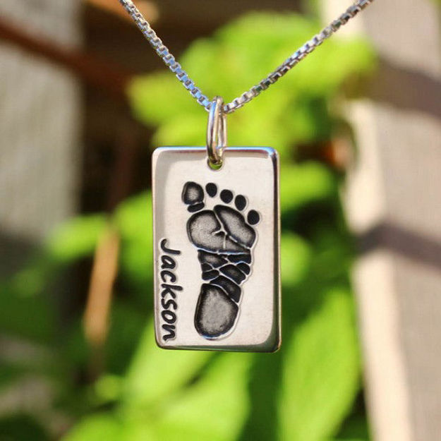 Picture of Custom Footprint Jewelry