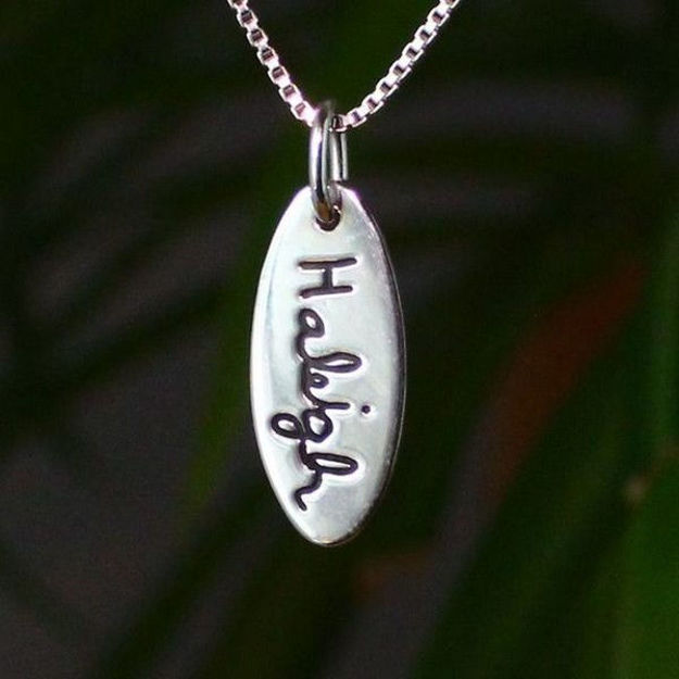 Picture of Custom Handwriting Jewelry