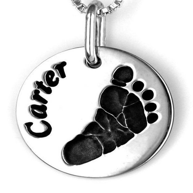 Picture of Custom Footprint Jewelry